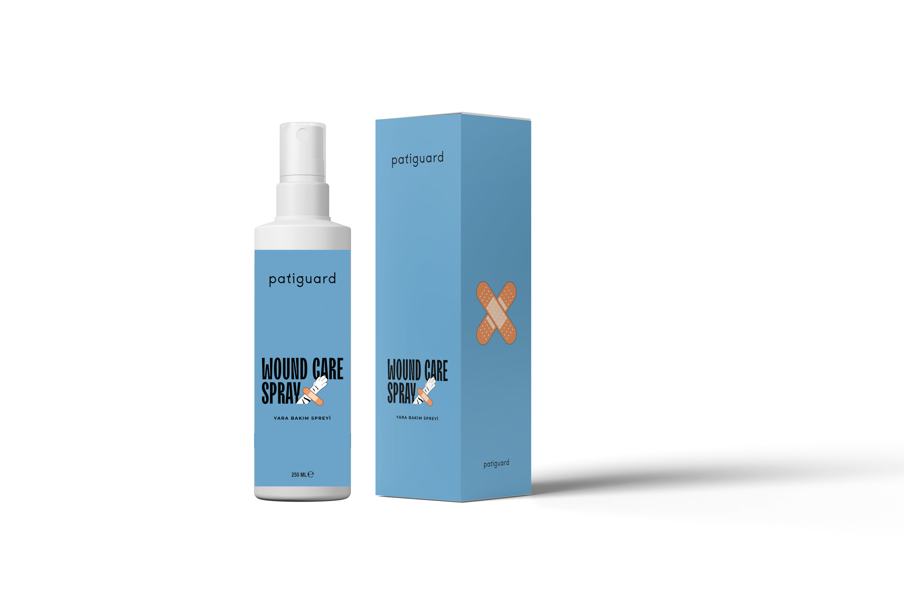 Patiguard sprej na rány 250 ml