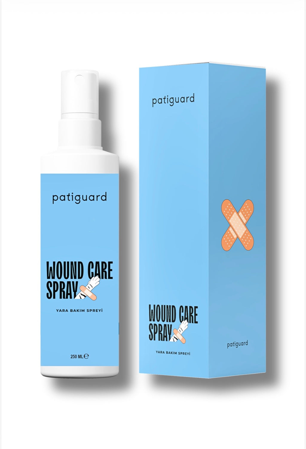 Patiguard sprej na rány 250 ml